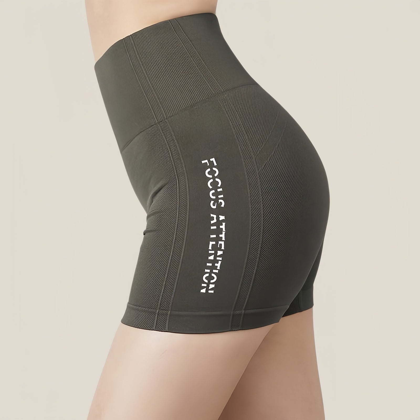 Sculpt Your Style – High-Waist Slimming Yoga Shorts