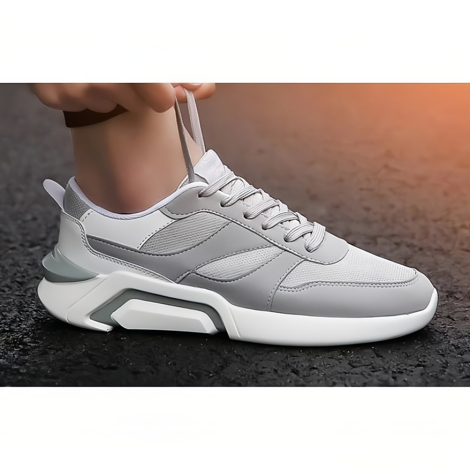Men's Mesh Daddy Shoes - Urban and Breathable