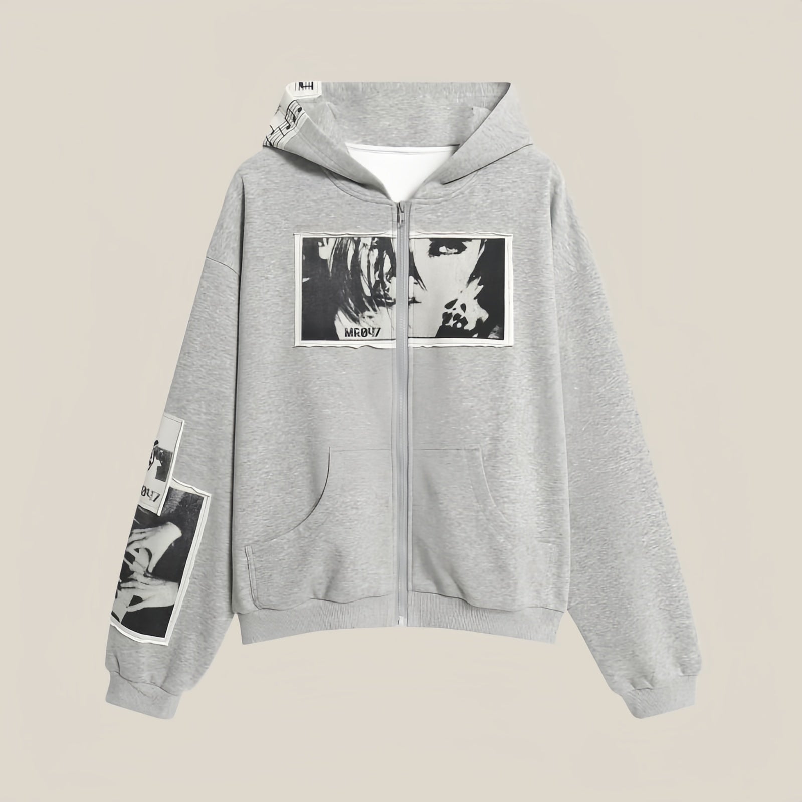 Stile Vintage e Comfort: Felpa con Cappuccio Oversize