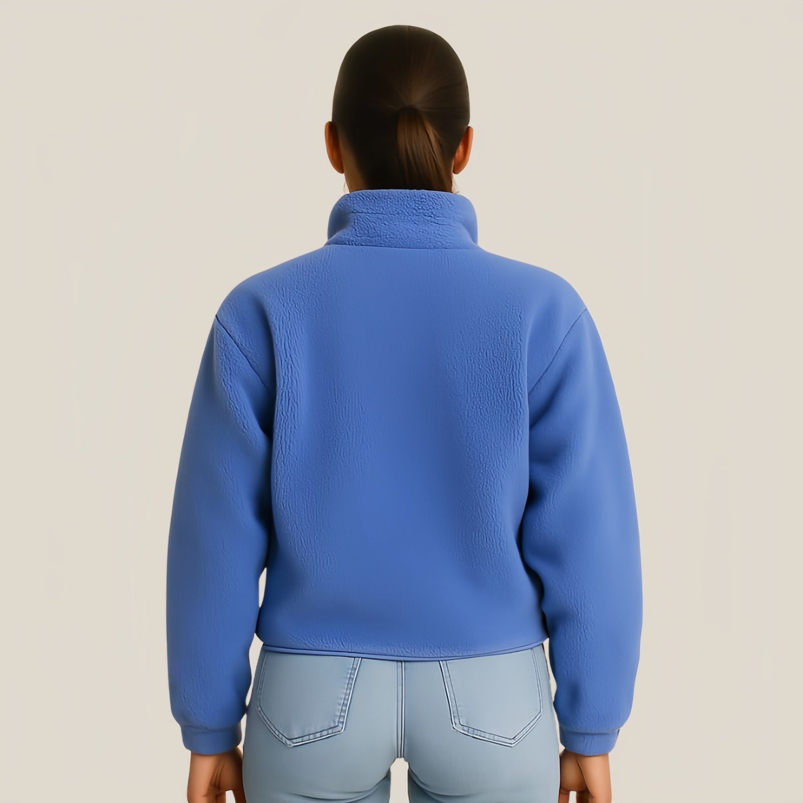Fleece and Polyester Sports Jacket – Comfort and Durability