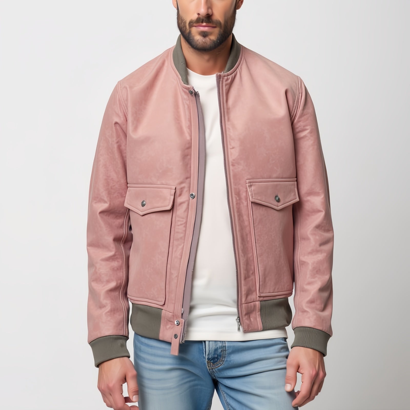 The Icon Revisited: The Pink Bomber Jacket for the Modern Man