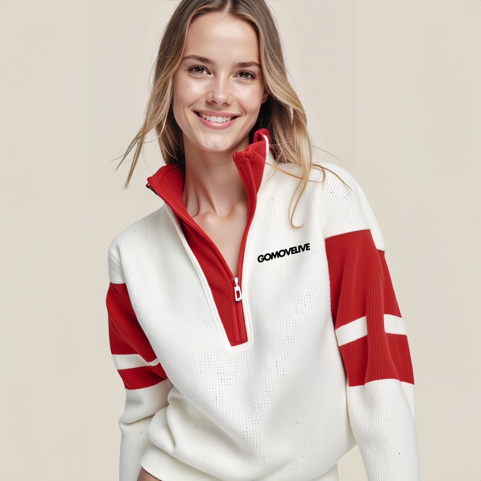 Stile Nautico Rivisitato: La Felpa a Righe con Zip e Collo Alto