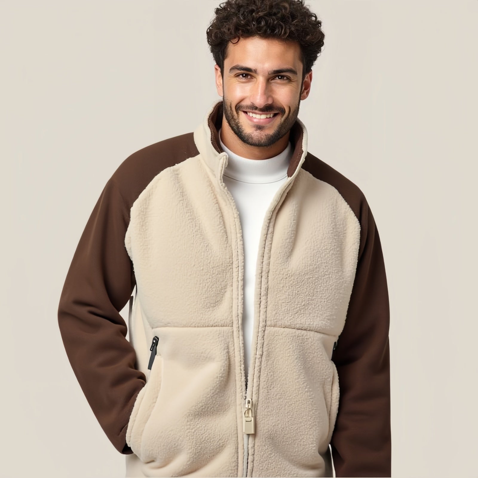 Warmth and Exploratory Style: The Urban Explorer Fleece Jacket