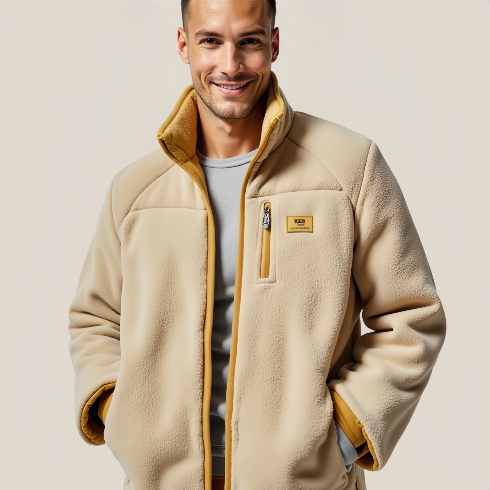 Warmth and Adventure: The Explorer Comfort Fleece Jacket