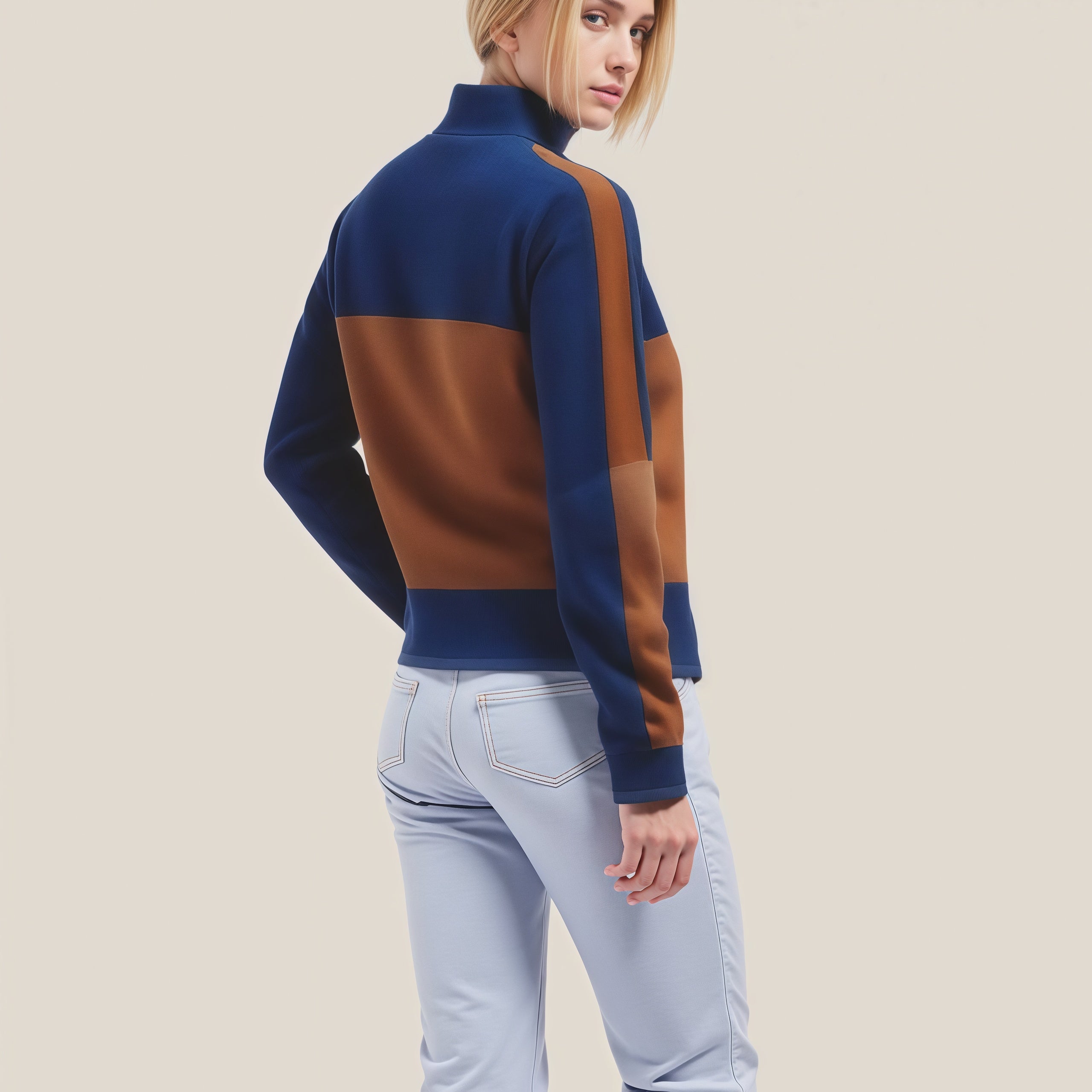 "Urban Explorer" Jacket: Two-Tone Energy and Unmistakable Comfort