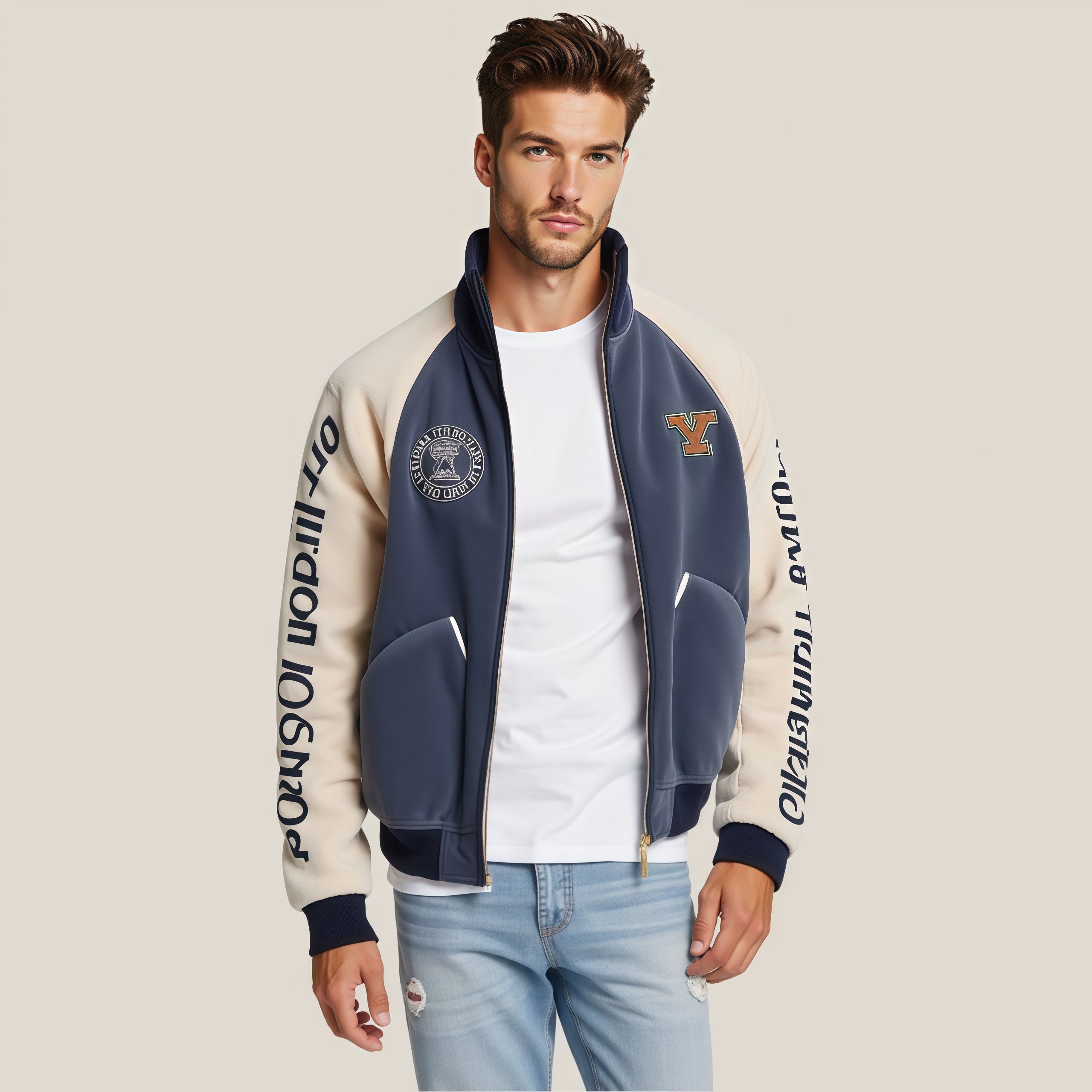 Varsity Legacy Bomber Jacket: Iconic Style and Authentic Comfort