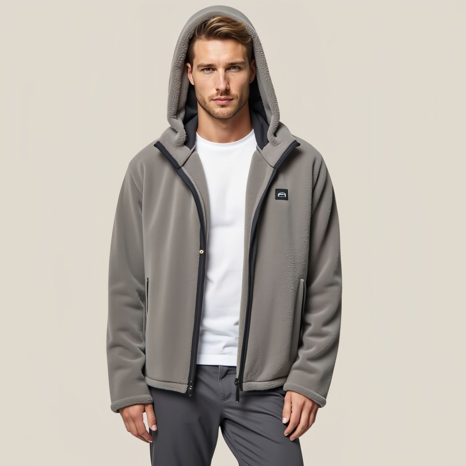 Mountain Echo Fleece Jacket: Rugged Comfort for Urban Exploration
