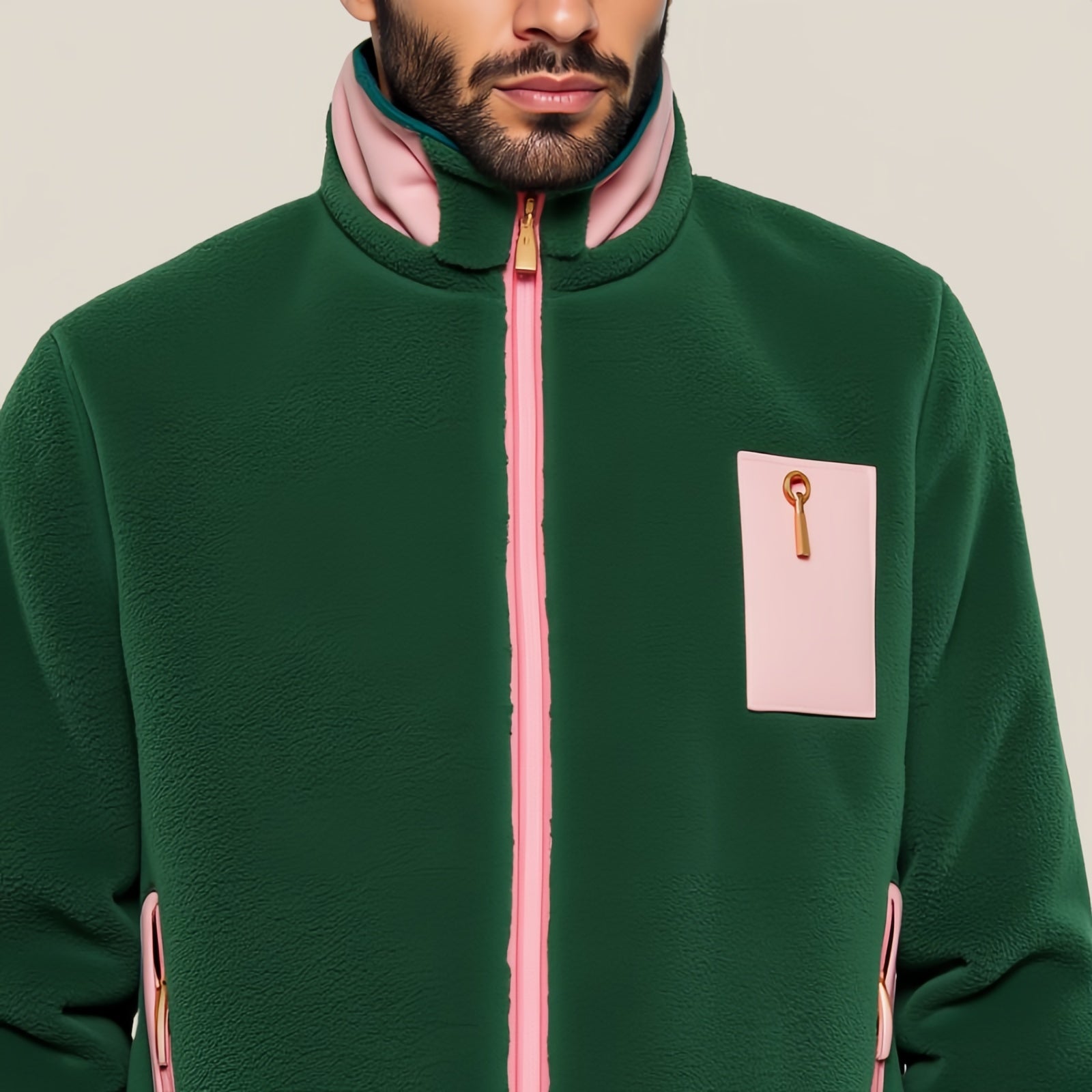 Bold Elegance: The Vibrant Peak Jacket