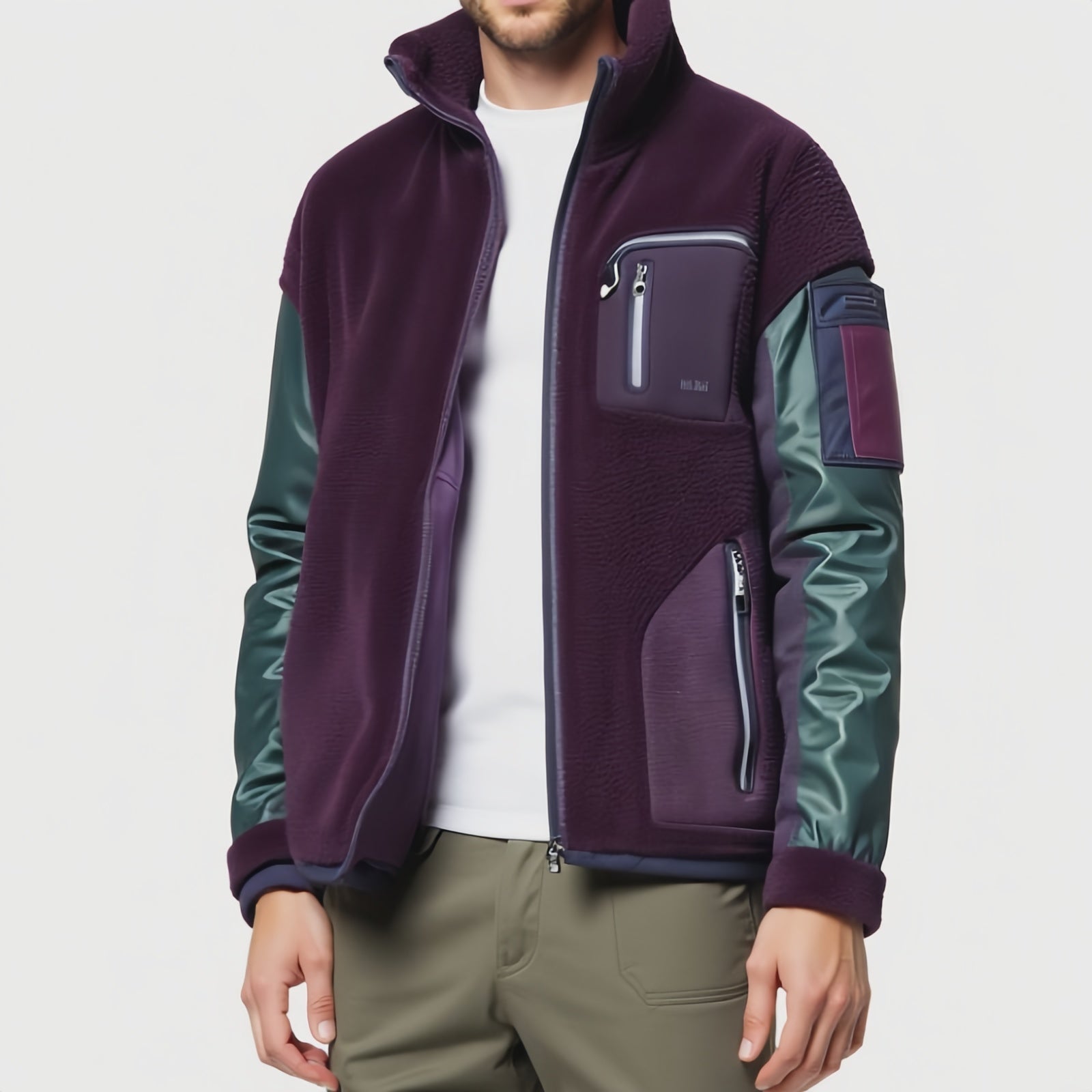 Express your boldness with the Urban Explorer Fleece Jacket