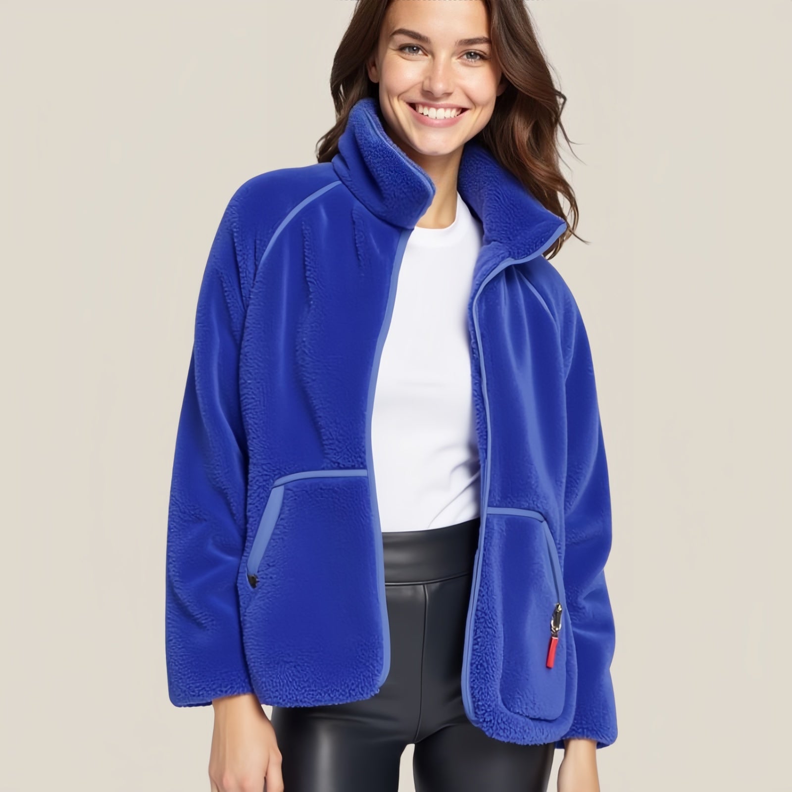 Adoptez le confort : la veste polaire oversize qui allie style et fonctionnalité