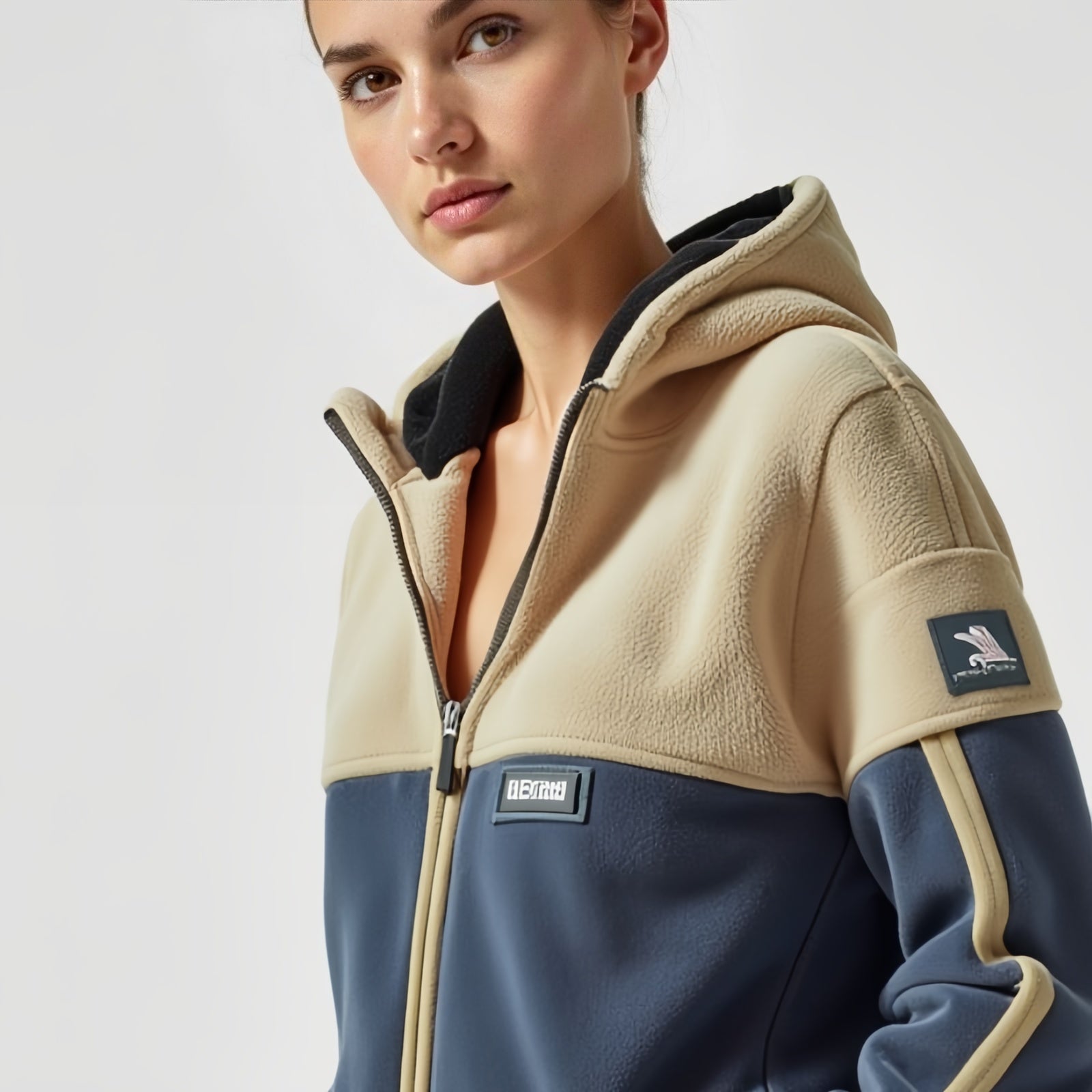 Done Dusk – Two-Tone Technical Set with Embroidered Patches and a Sporty Urban Look