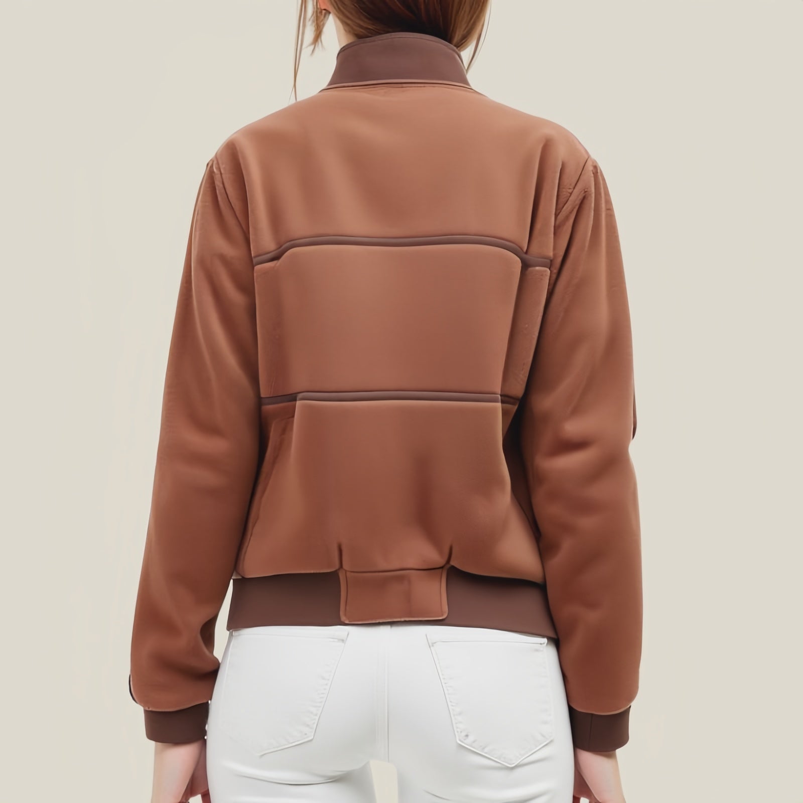 Chic and warm – The brown jacket that never goes out of style