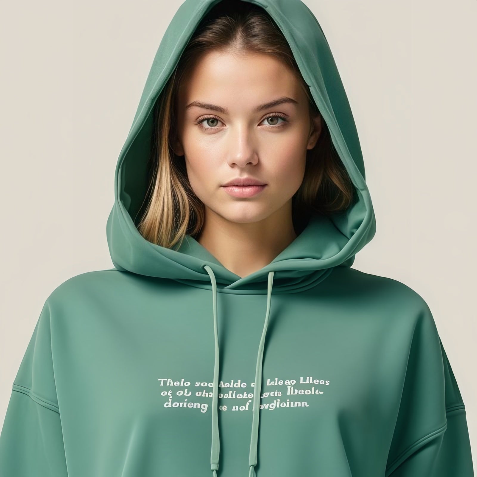 Natural Comfort, Subtle Message: The Forest Green Hoodie