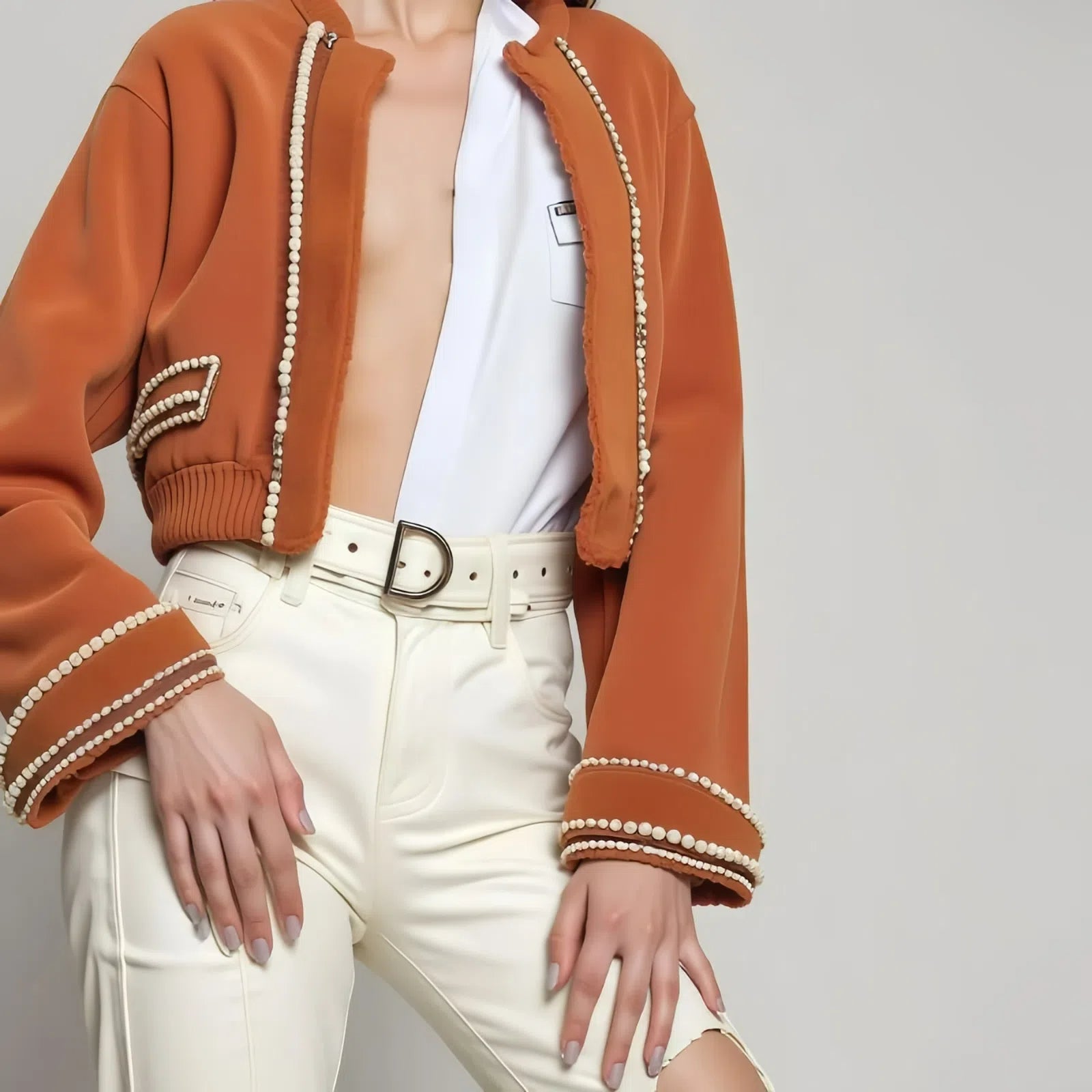 Stile Senza Tempo: La Giacca Bomber "Urban Bloom"