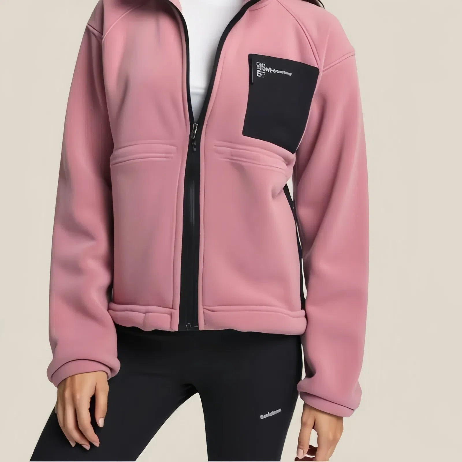 "Pink Explorer" Jacket: Snug Warmth and Distinctive Style