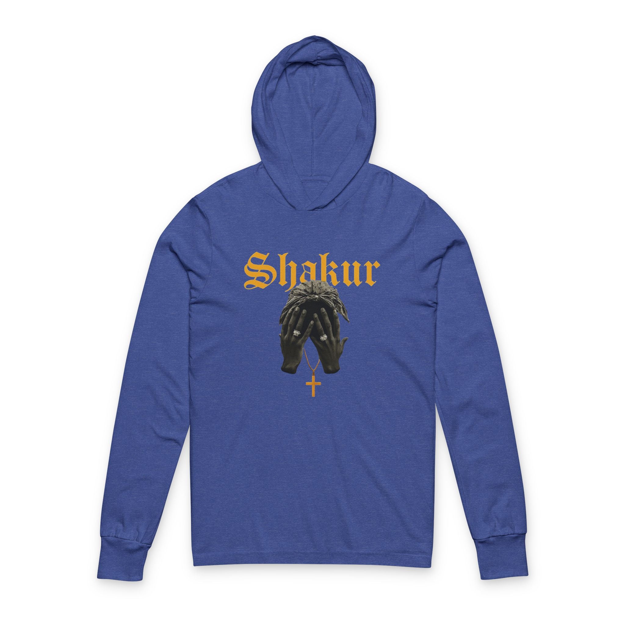 The unisex hooded long sleeve tee for every occasion