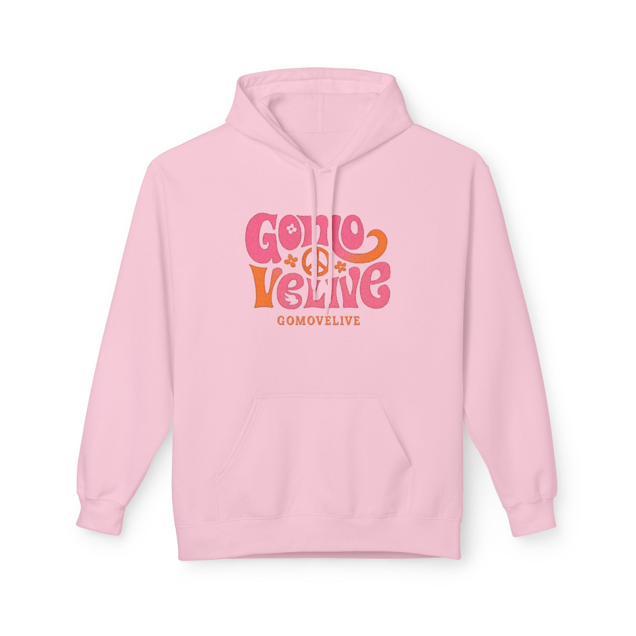 Sweat à capuche Bonheur : Sweat-shirt doux unisexe, pour un bonheur quotidien simple