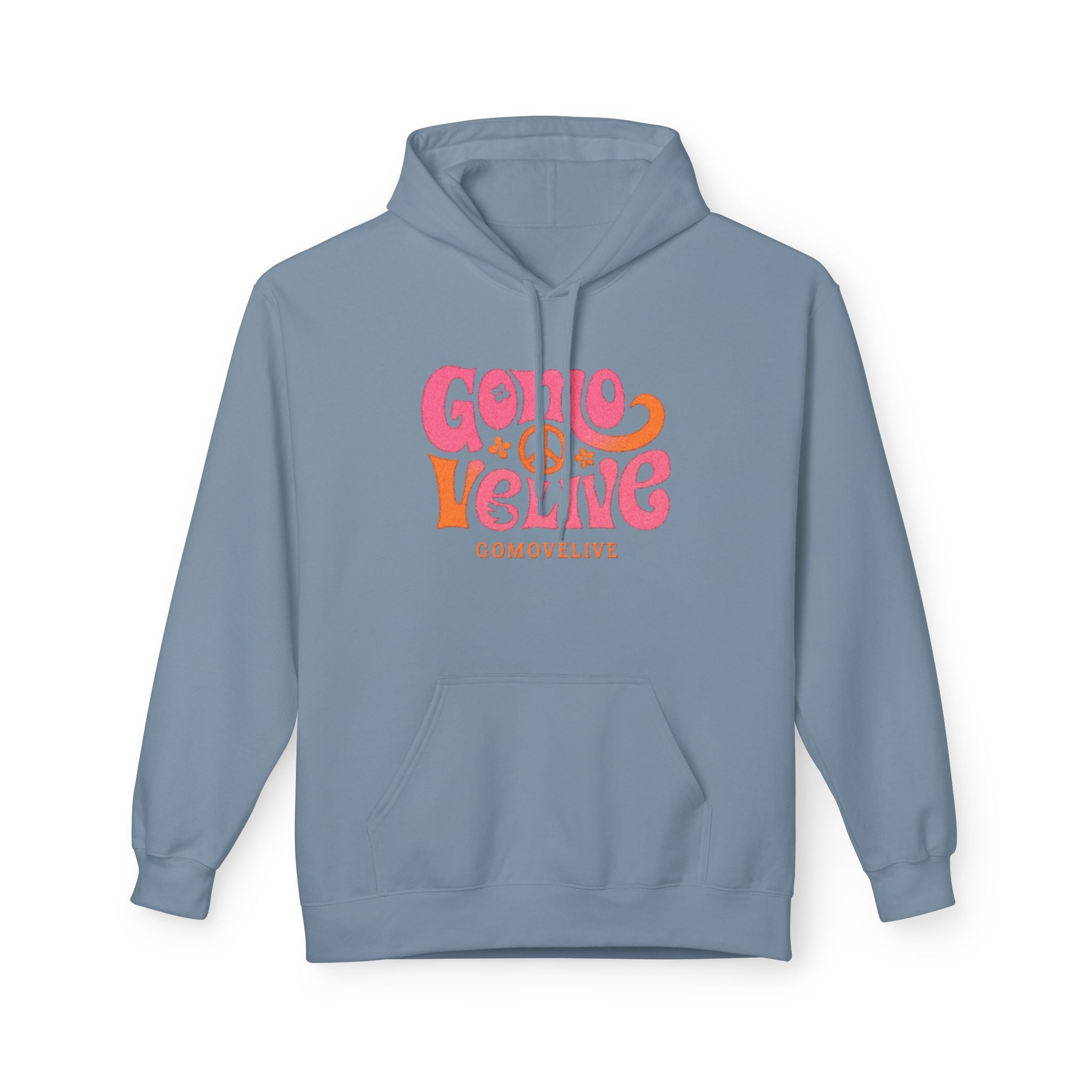 Sweat à capuche Bonheur : Sweat-shirt doux unisexe, pour un bonheur quotidien simple