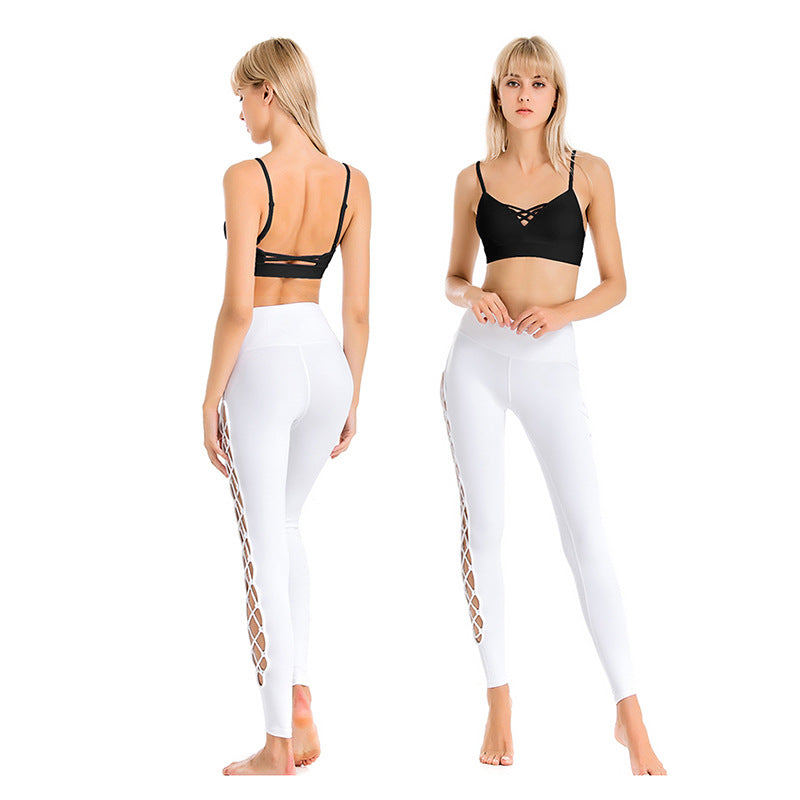 Set Yoga Premium: Reggiseno "Beautiful Back" & Leggings Super Elastici