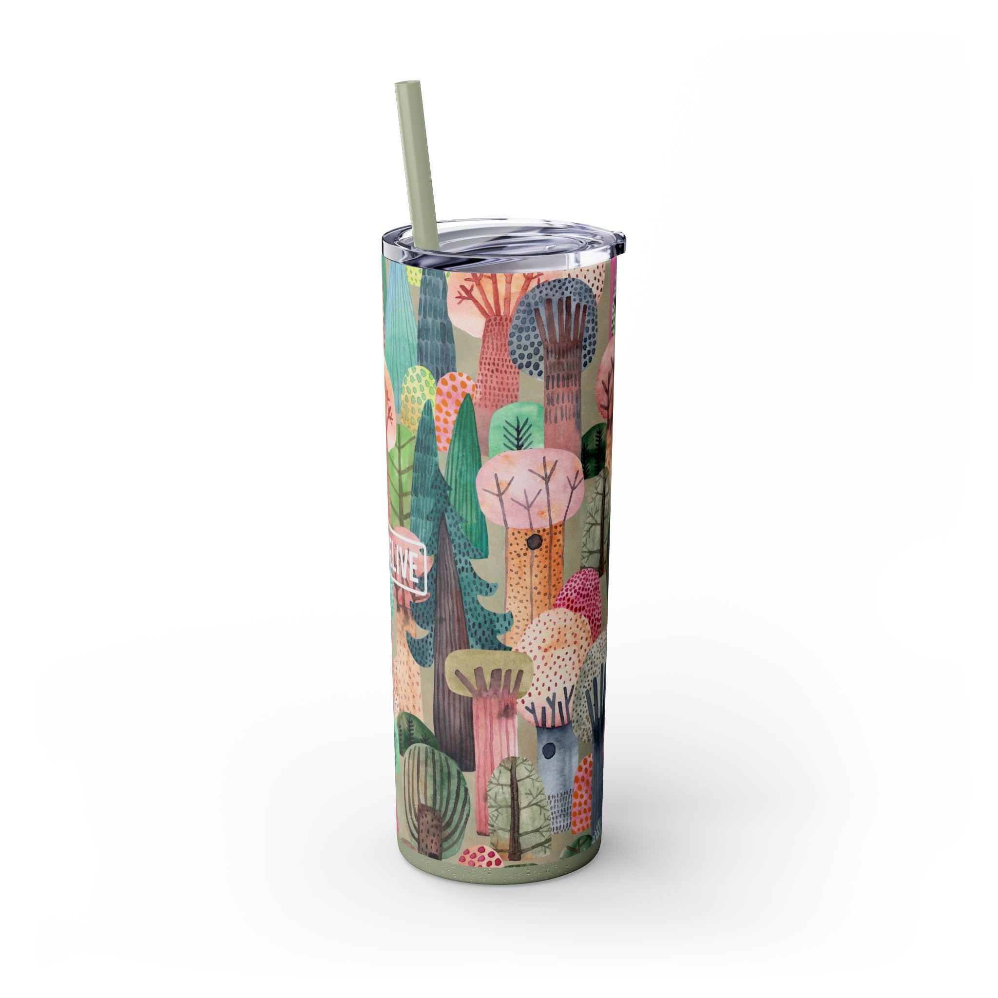 Sorseggia la Natura – Tumbler Colorato per Chi Ama Vivere All’Aria Aperta