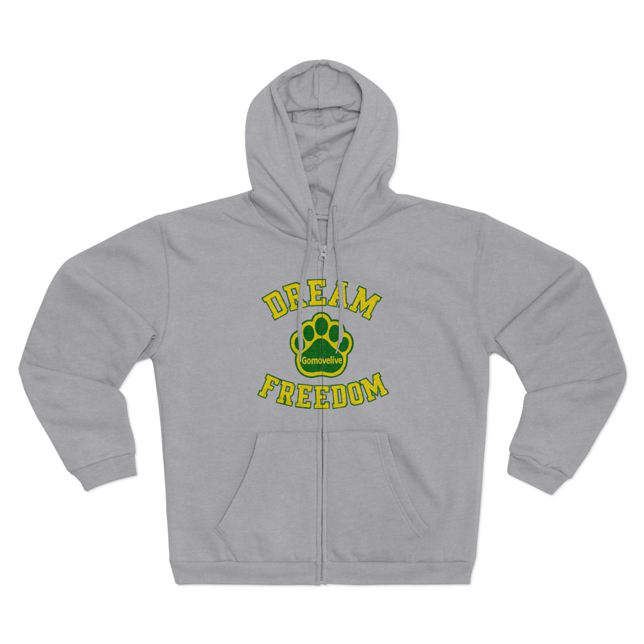 Felpa Unisex con Zip e Cappuccio – Comfort Urbano per Ogni Occasione