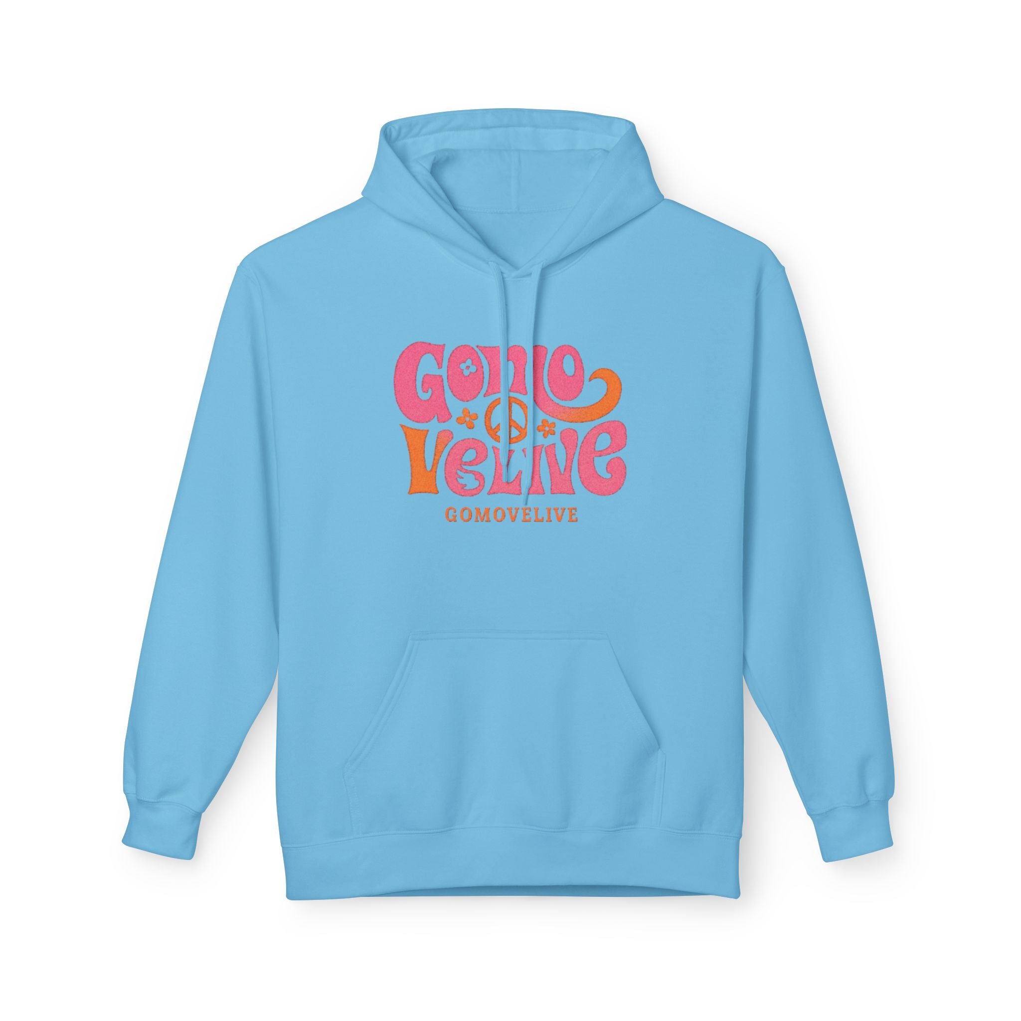 Sweat à capuche Bonheur : Sweat-shirt doux unisexe, pour un bonheur quotidien simple