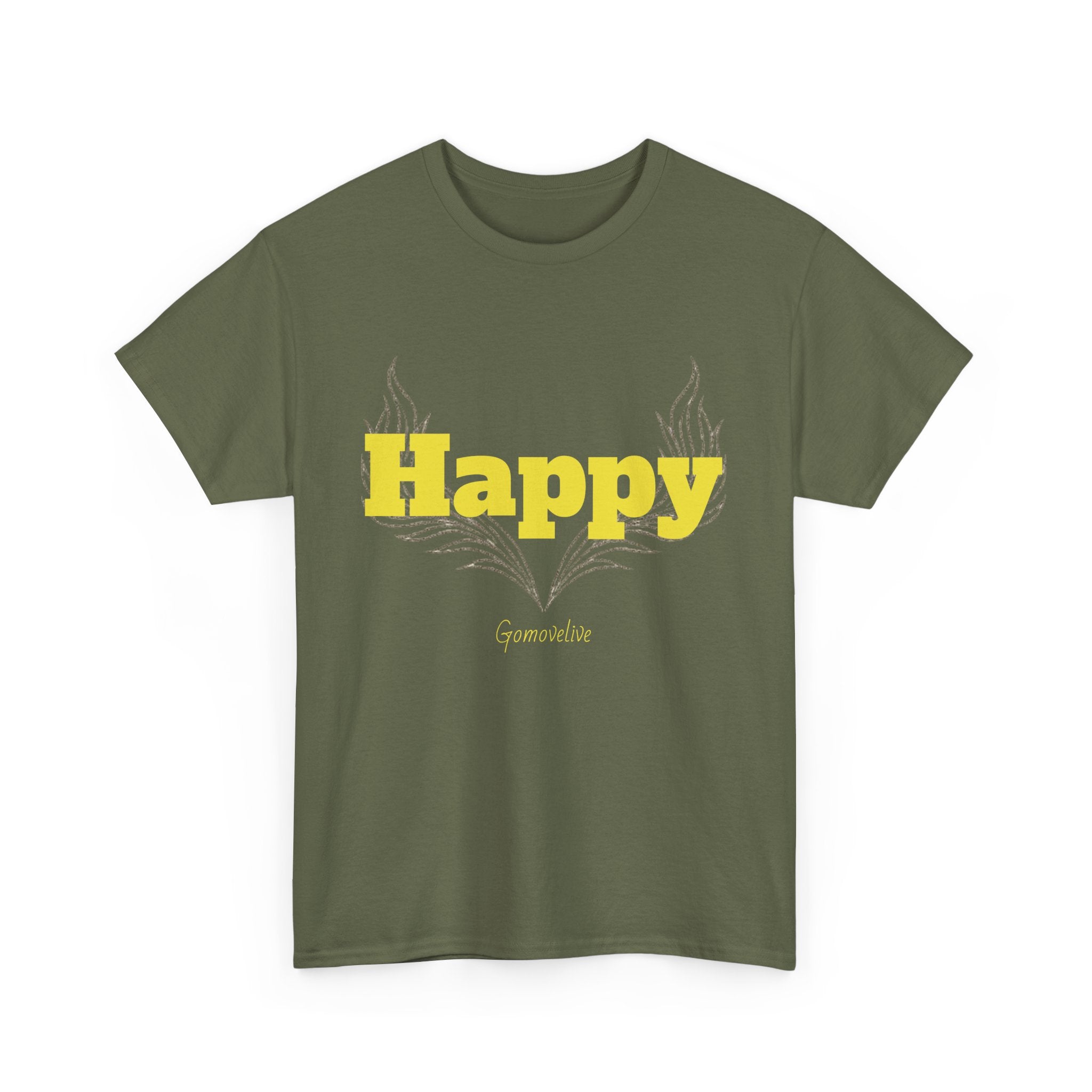 Happy Vibes Tee — Wearable Positive Energy