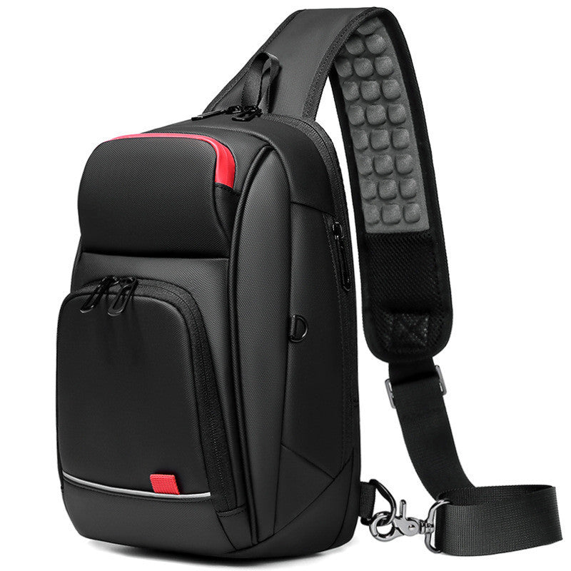 Men's Multifunctional Shoulder Bag - Urban and Practical Style