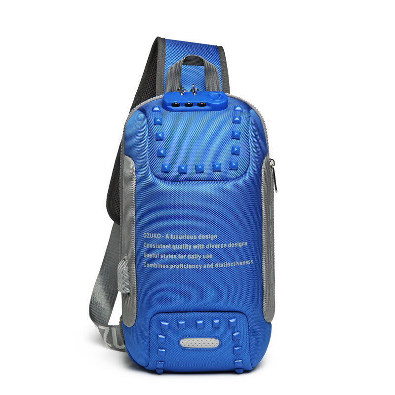 Trendy Men's Shoulder Bag - Urban and Functional Style