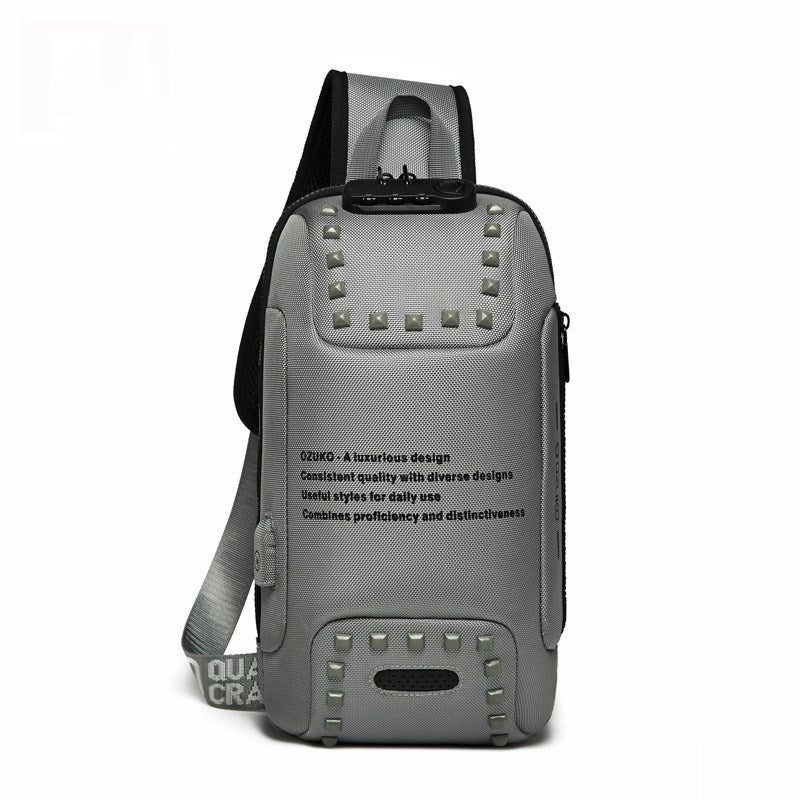 Trendy Men's Shoulder Bag - Urban and Functional Style