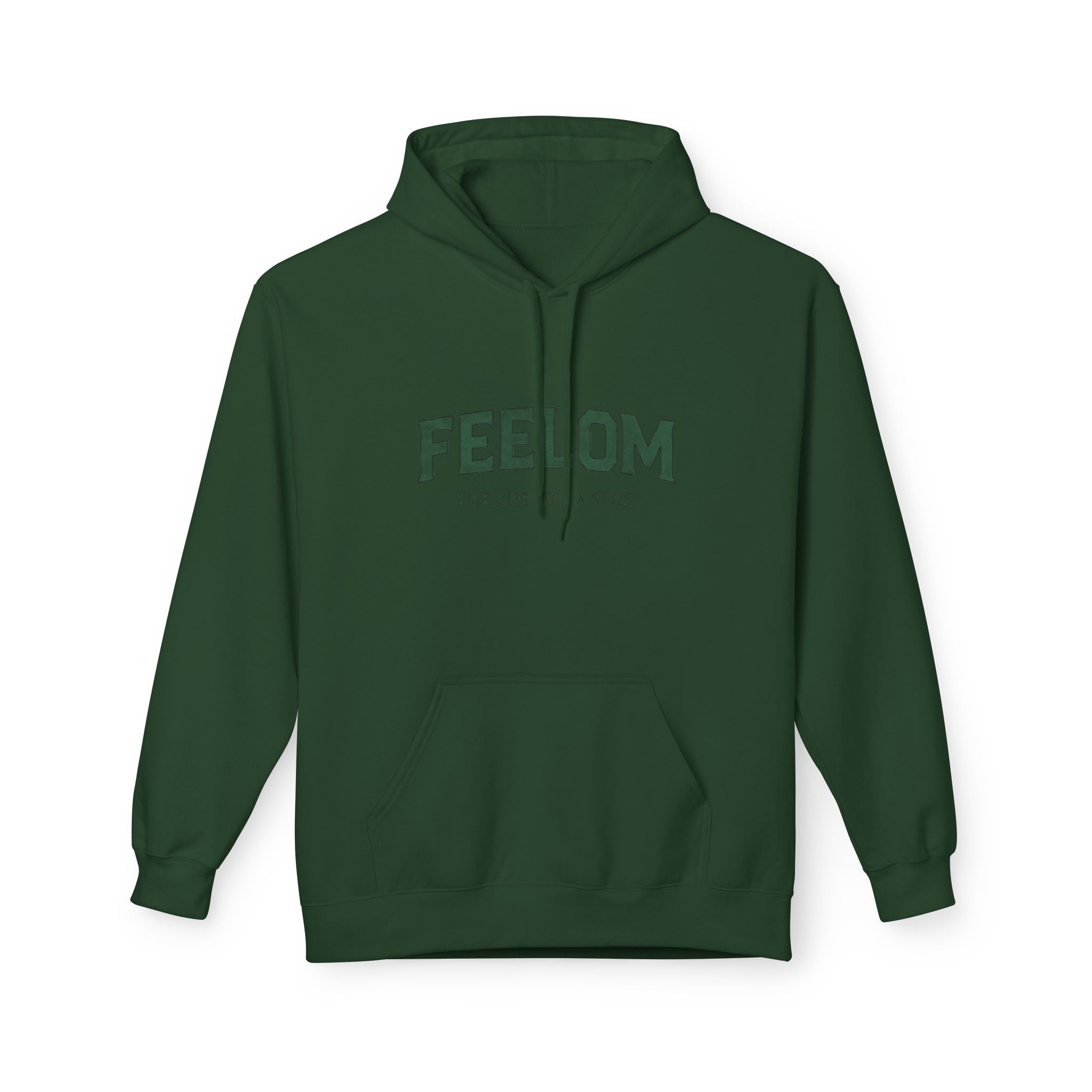 Go-To Hoodie: Il Tuo Preferito Unisex in Fleece Morbido