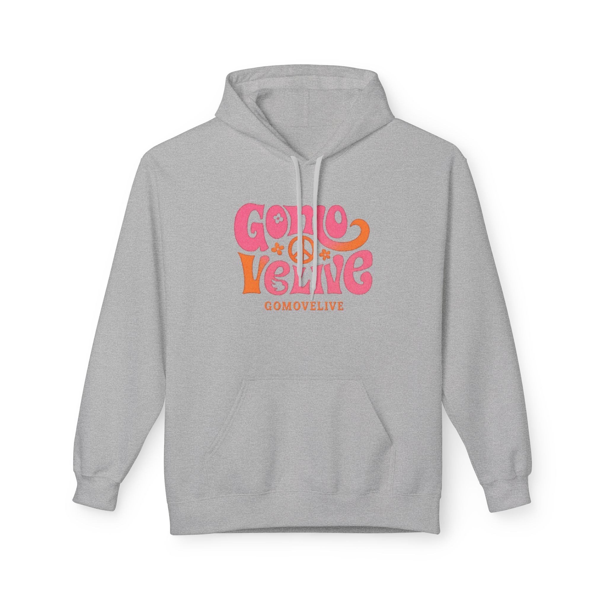 Sweat à capuche Bonheur : Sweat-shirt doux unisexe, pour un bonheur quotidien simple