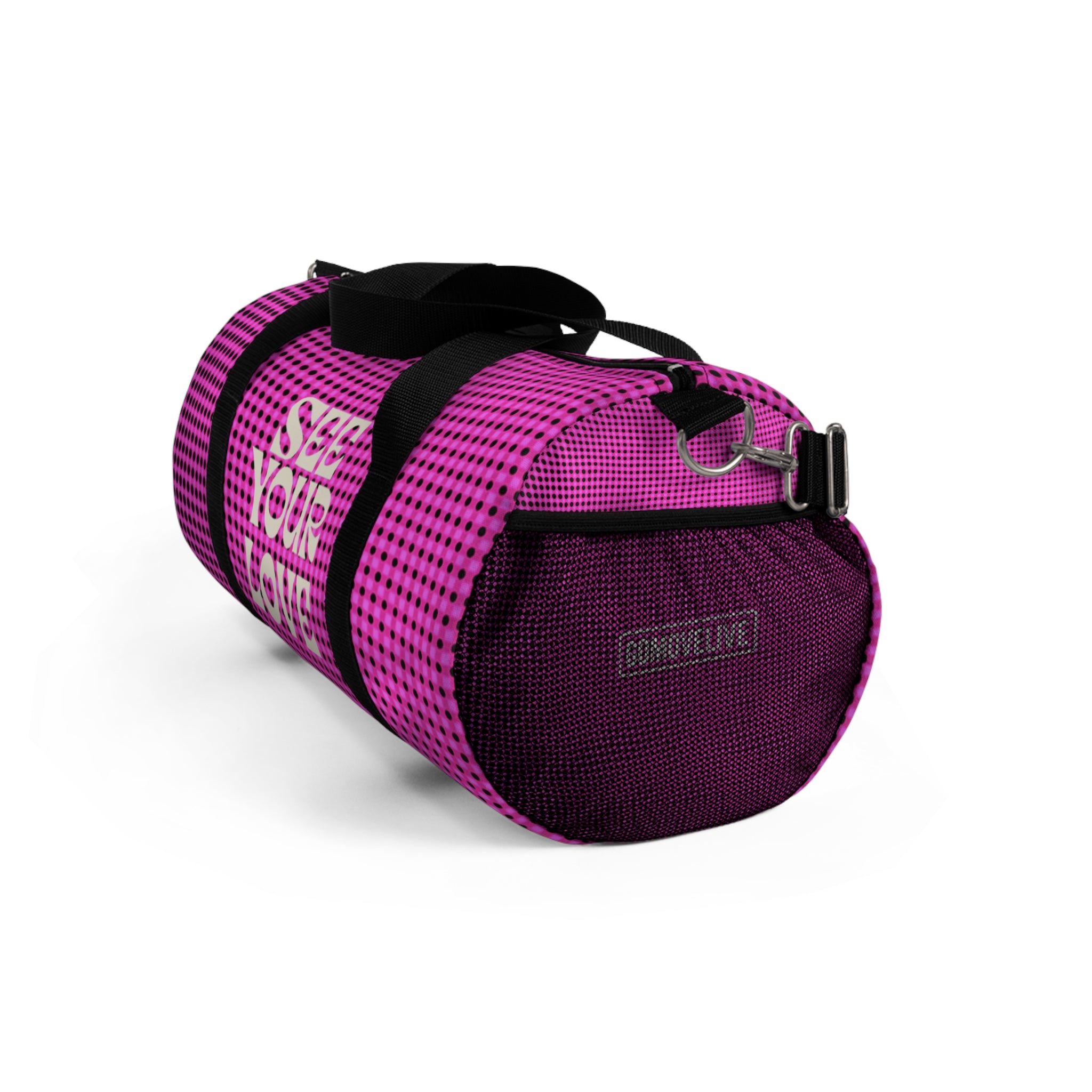 “See Your Love” Duffel Bag – For the Gym, Travel, and Weekends with Heart