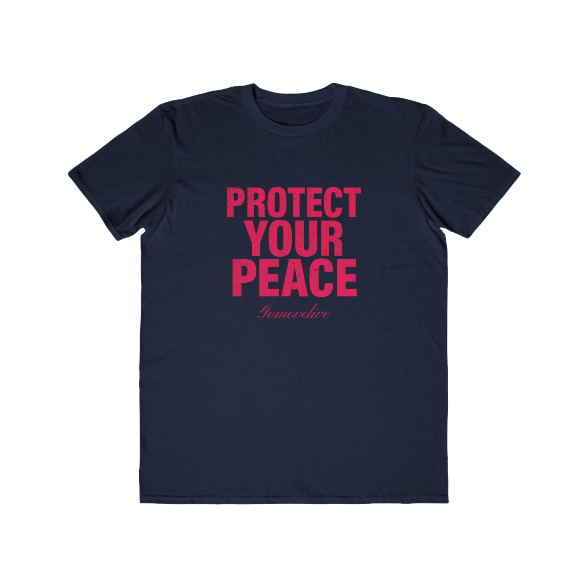 Lightweight Style, Strong Spirit: Men's "Protect Your Peace" T-Shirt