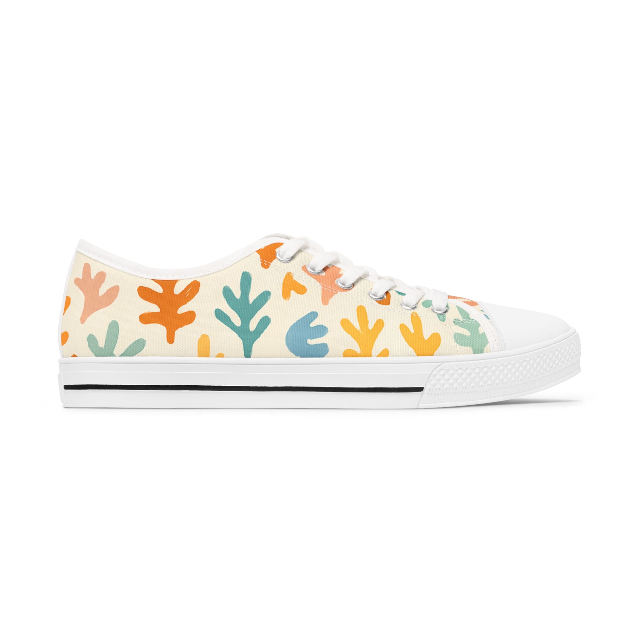 Sole Sunshine : Chaussures basses en toile pour femmes aux couleurs éclatantes