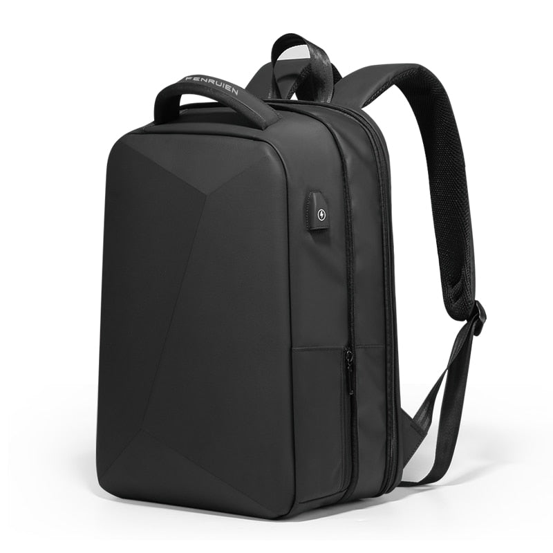 Fenruien Business Backpack with USB - Security and Style Without Boundaries