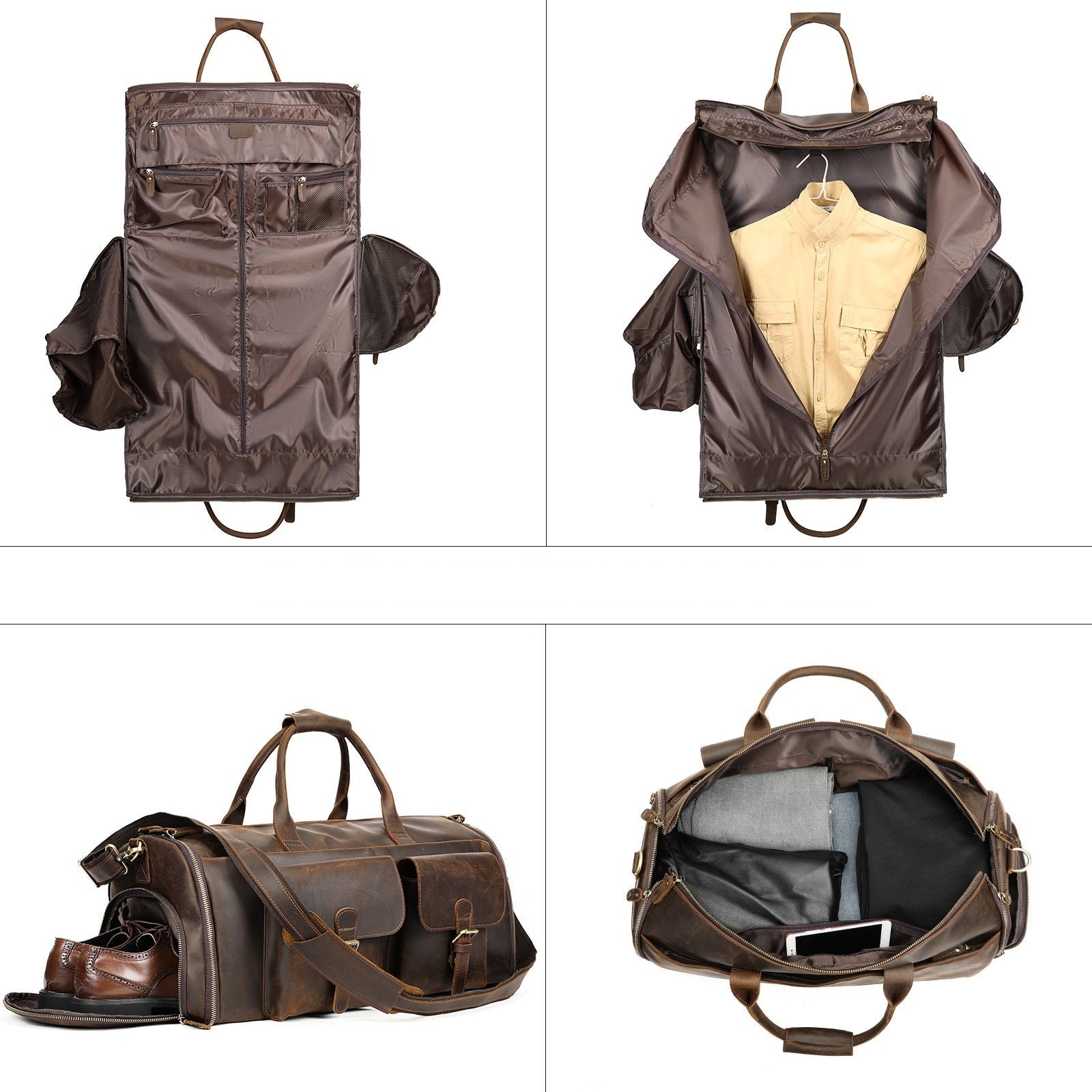 Sac de voyage en cuir - Une élégance intemporelle pour votre style