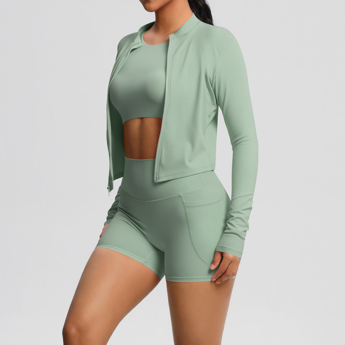 Yoga Fitness Suit 3-Piece – Performance Completa in Ogni Stagione