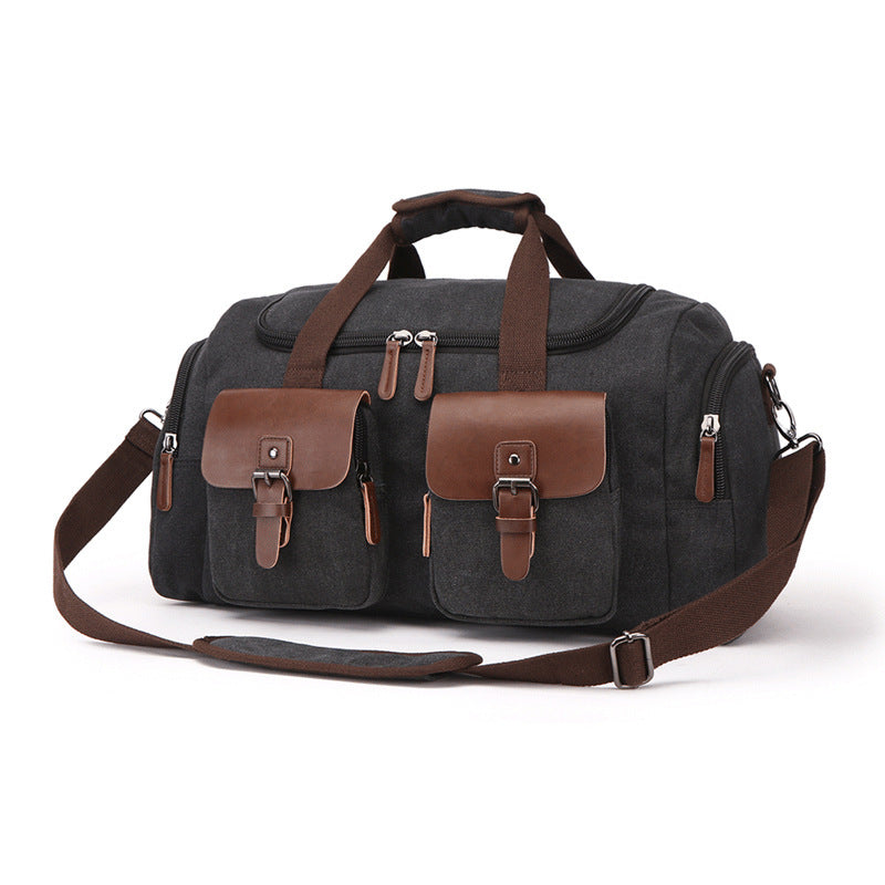 European Style Canvas Travel Bag - Elegance and Functionality on the Go