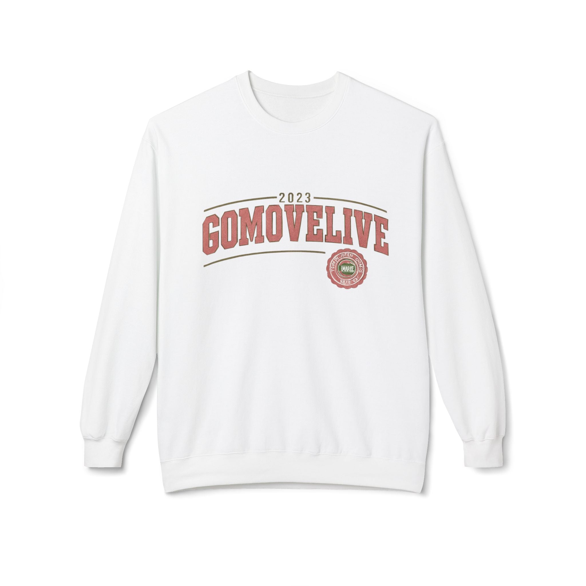 Gomovelive Glow-Up Crewneck – Motivational Sweatshirt for Awesome Days