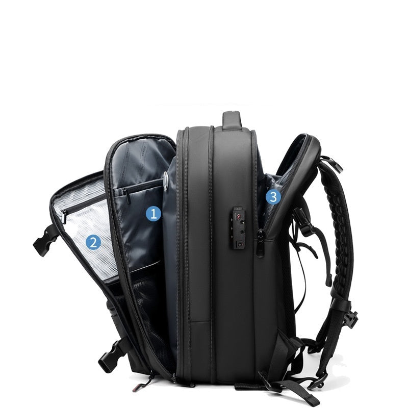 AeroCompress Pro - Lo Zaino Business che Rivoluziona i Tuoi Viaggi