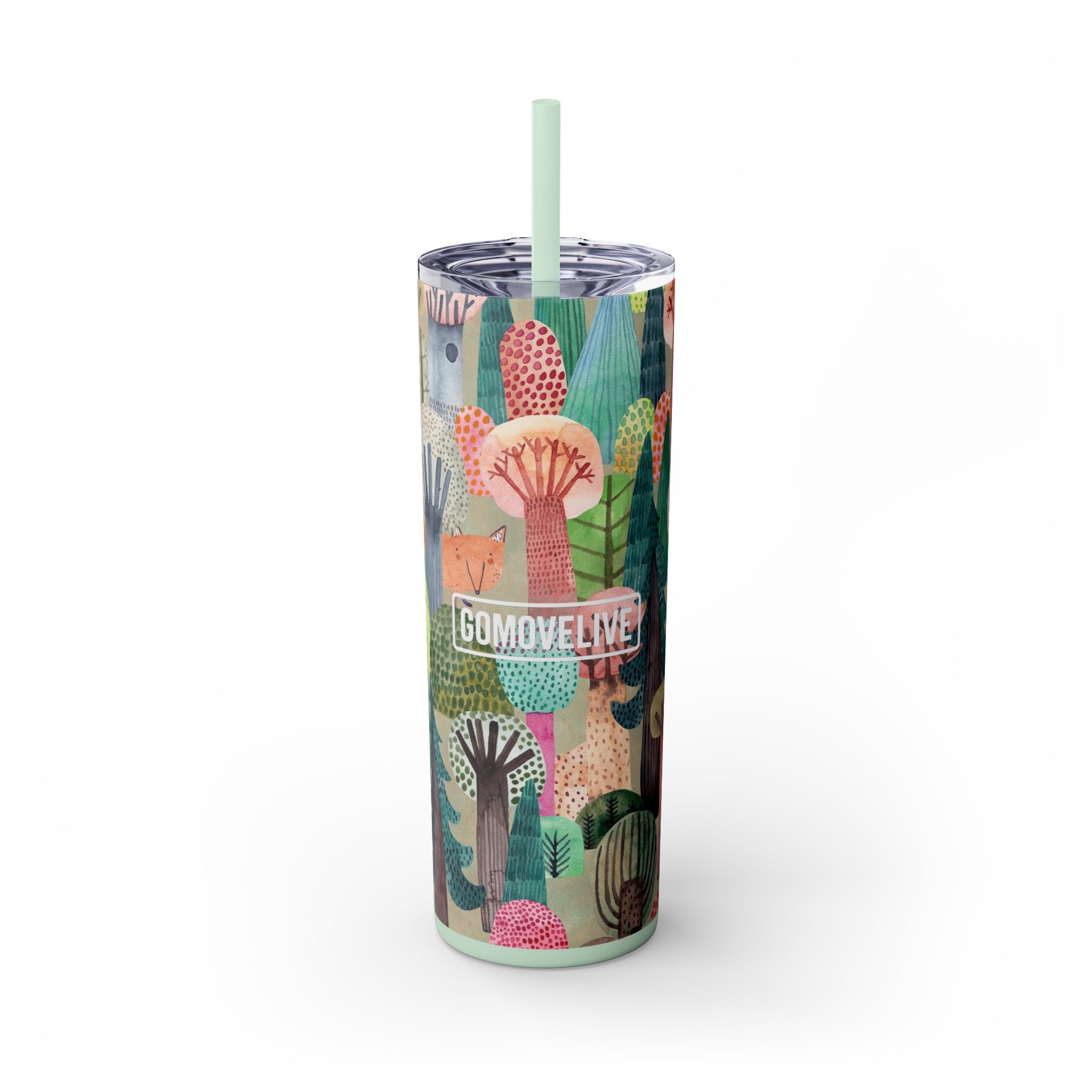 Sorseggia la Natura – Tumbler Colorato per Chi Ama Vivere All’Aria Aperta