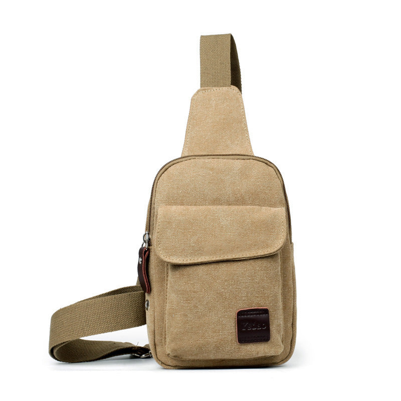 Korean Style Men's Crossbody Bag - Minimalist Elegance and Functionality