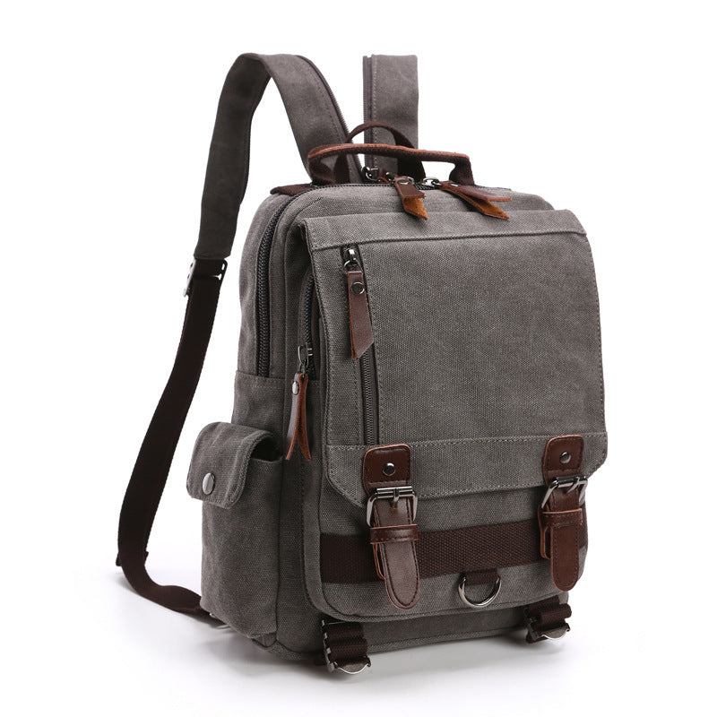 Versatile Style with Canvas Shoulder Bag for Travel