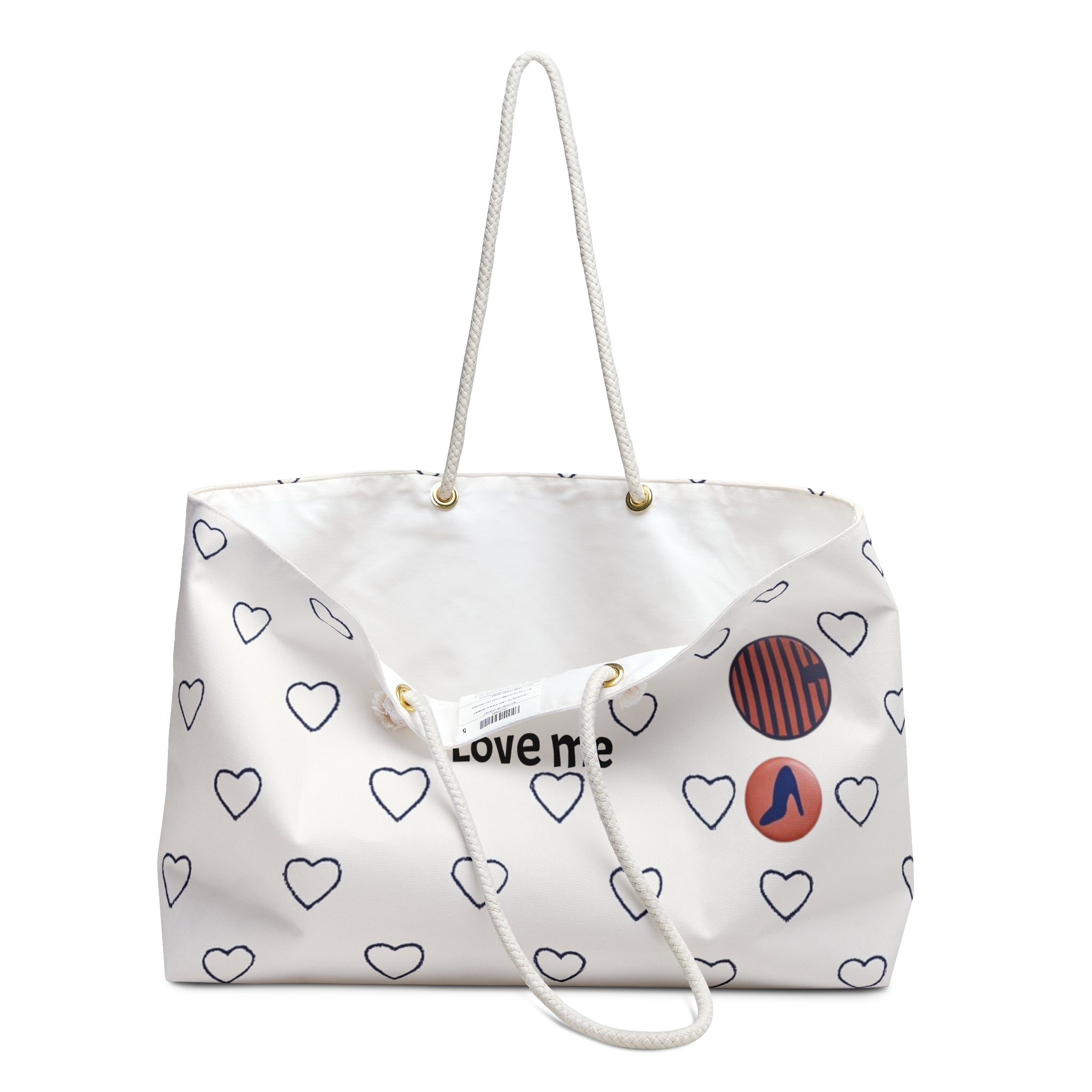 Fan of Adventures: The Spacious Tote with an Abstract Design