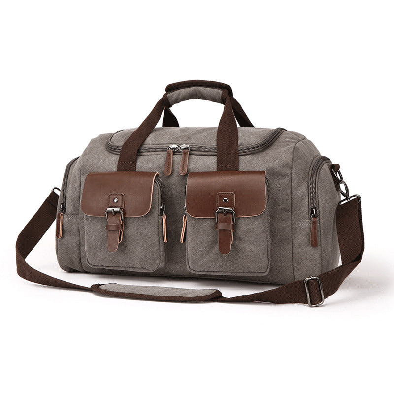 European Style Canvas Travel Bag - Elegance and Functionality on the Go
