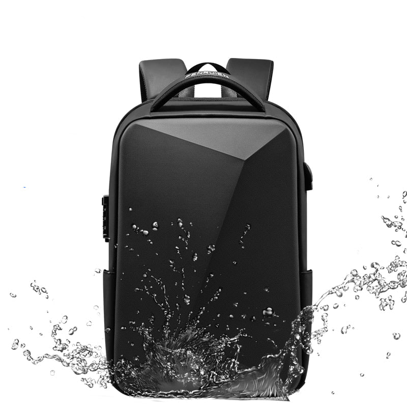 Fenruien Business Backpack with USB - Security and Style Without Boundaries