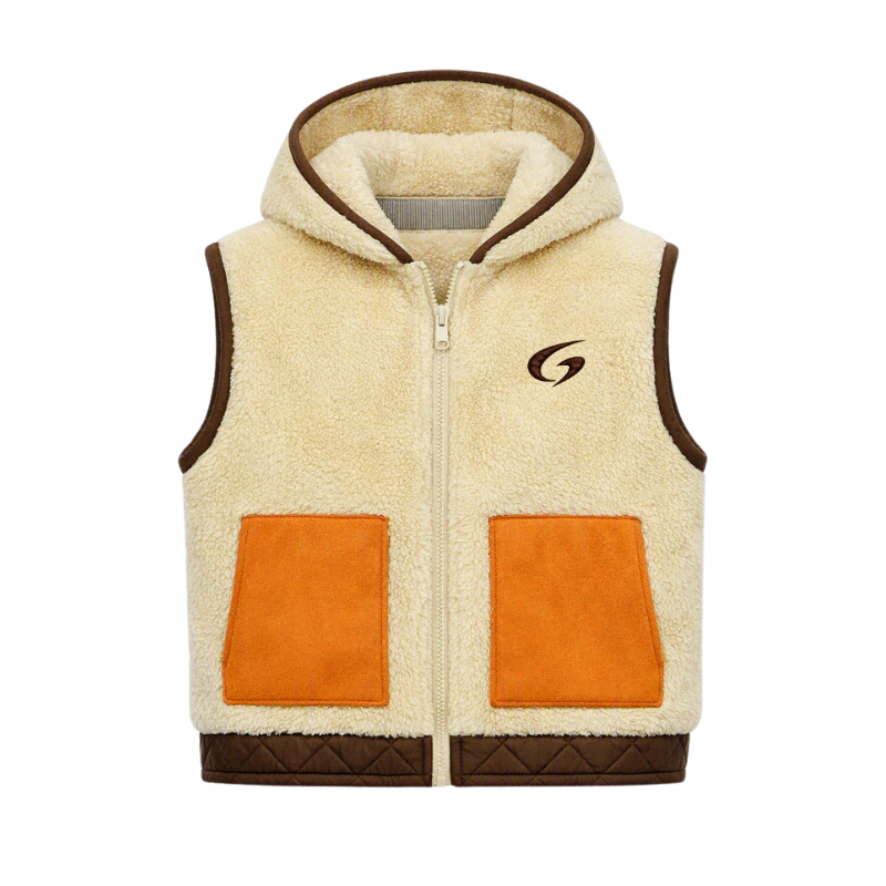 Il Gilet Hoodie Sherpa Premium