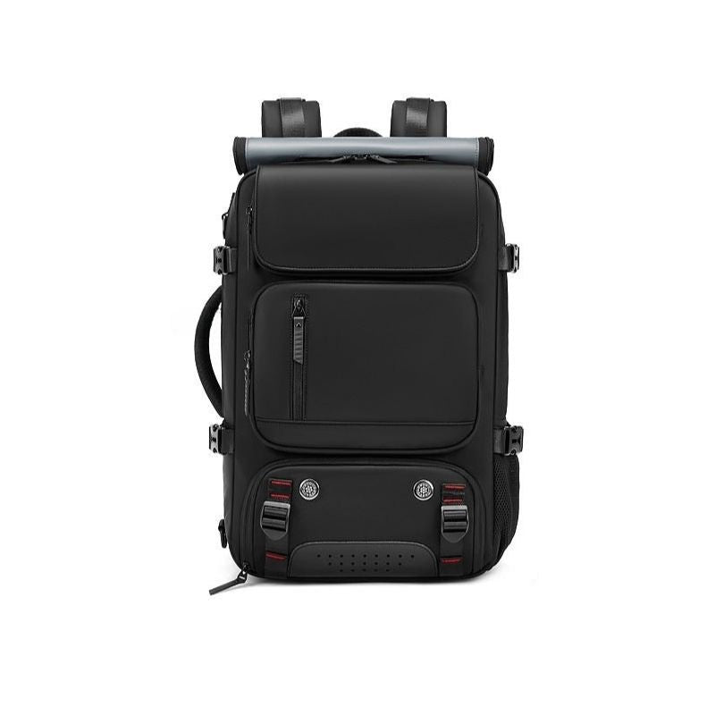 Spacious and Waterproof Men's Travel Backpack - The Ideal Companion for Your Adventures
