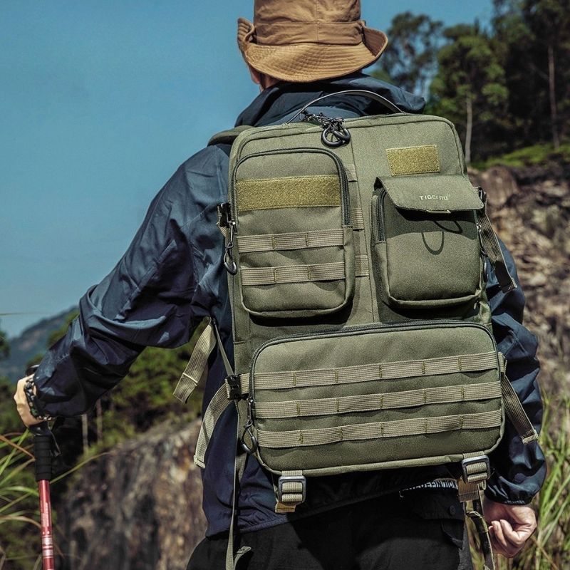 TactiShield Pro - The Tactical Backpack That Tackles Any Challenge